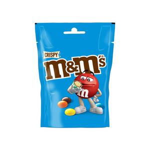 M&Ms Crispy Milk Chocolate Bites Pouch Bag 107.0g