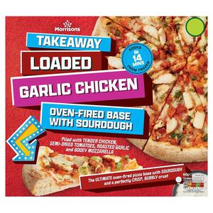 Market Street Morrisons Takeaway Classic Crust Garlic Chicken