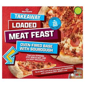 Morrisons Takeaway Classic Crust Meat Feast Pizza