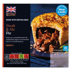 Specially Selected Steak & Ale Pie 250g