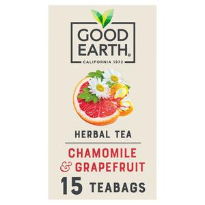 Morrisons Good Earth Tea Herbal Chamomile & Grapefruit 15 TeaBags