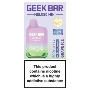 Geek Bar Geek Meloso Mini Grape 20mg