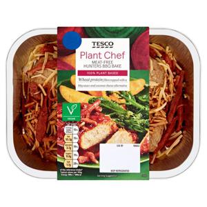 Tesco Plant Chef Meat Free Hunters Bbq Bake 340G