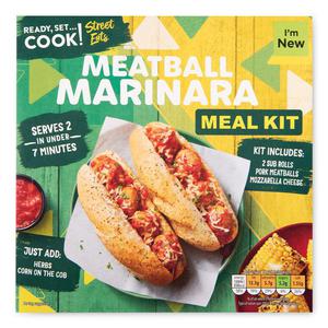 Ready, Set...Cook! Street Eats Meatball Marinara Meal Kit 350g