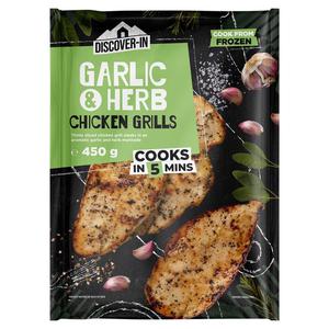 Discover In Garlic & Herb Grills Flatties