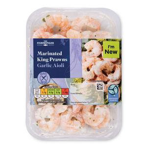 The Fishmonger Marinated King Prawns Garlic Aioli 150g