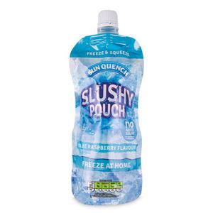 Sun Quench Blue Raspberry Flavour Slushy Pouch 250ml