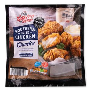 Roosters Gastro Southern Fried Chicken Chunks 350g