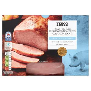 Tesco Roast In Bag Unsmoked Bonless Gammon Joint 800G