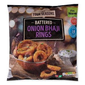 Four Seasons Battered Onion Bhaji Rings 400g