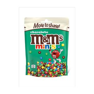 M&Ms Minis Milk Chocolate More To Share Pouch Bag 176.0g