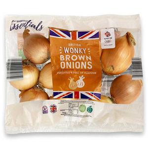 Everyday Essentials Brown Onions 1kg