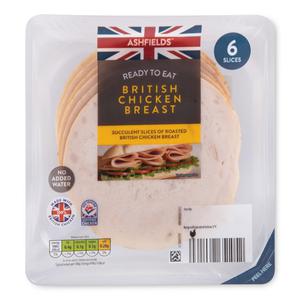 Ashfields Ready To Eat British Chicken Breast 120g