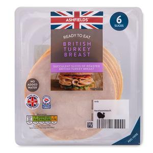 Ashfields Ready To Eat British Turkey Breast 120g