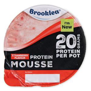 Brooklea Strawberry Flavour Protein Mousse 200g