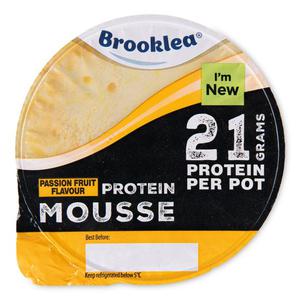 Brooklea Passion Fruit Flavour Protein Mousse 200g