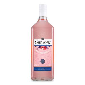 Greysons Alcohol Free Pink Berries Gin 70cl