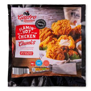 Roosters Gastro Flamin Hot Chicken Chunks 350g