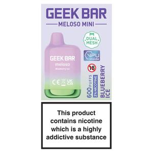 Geek Bar Meloso Mini Blueberry Ice 20mg