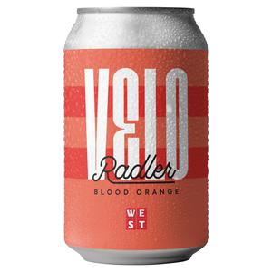 West Velo Radler Blood Orange 330ml