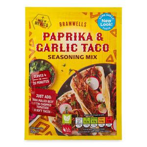 Bramwells Garlic Paprika Mexican Seasoning 30g