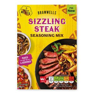 Bramwells Sizzling Steak Mexican Seasoning 30g