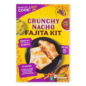 Ready, Set...Cook! Crunchy Nacho Fajita Kit 498g