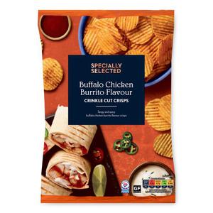 Specially Selected Chicken Burrito Handcooked Crisps 150g