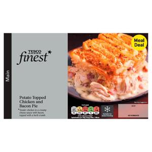 Tesco Finest Potato Topped Chicken & Bacon Pie 800G