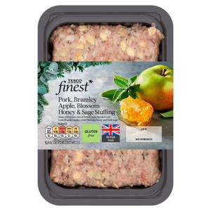 Tesco Finest 12 Pork Apple & Honey Stuffing 400G