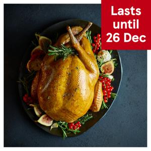 Tesco Finest British Free Range Bronze Whole Turkey Medium 4kg-5.25kg Serves 10-12