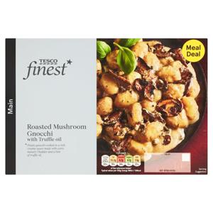 Tesco Finest Roasted Mushroom Gnocchi & Truffle Oil 650G