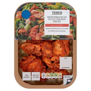 Tesco Mediterranean Style Chicken Drumsticks Pieces 180G