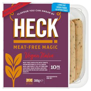 Heck Meat Free Vegan Italia Sausages 10 Pack 300G