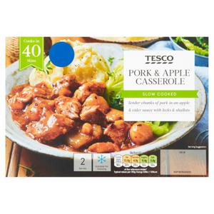 Tesco Pork & Apple Casserole 580G