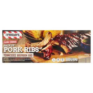 Tgi Smoked Pork Ribs With Bourbon Bbq Sauce 450G