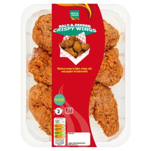 Heat & Enjoy Salt & Pepper Crispy Wings 350G