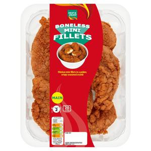 Heat & Enjoy Boneless Mini Chicken Fillets 400G