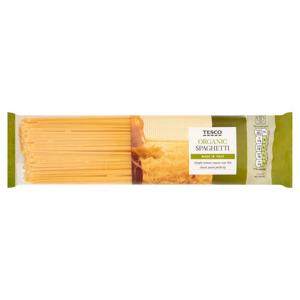 Tesco Organic Spaghetti Pasta 500G