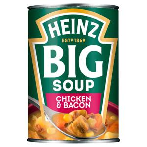 Heinz Big Soup Chicken & Bacon 400G