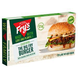 Review - Fry's Plant Based The Big Fry Burger 224g