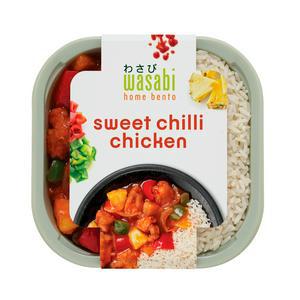 Wasabi Sushi & Bento Sweet Chilli Chicken with Rice 450g