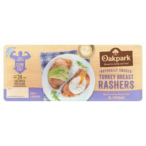 Oakpark Smoked Turkey Rashers x6 150g