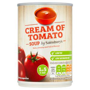 Sainsbury's Cream Of Tomato Soup 400g