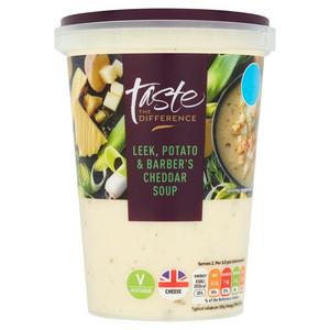 Sainsbury's Leek & Barbers Cheddar Soup, Taste the Difference 600g