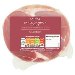 Sainsbury’s smoked British small gammon joint 750g