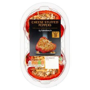 Sainsbury's Cheese Stuffed Peppers 330g