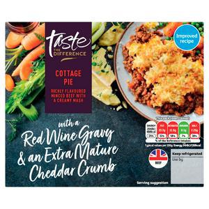 Sainsbury's Cottage Pie, Taste the Difference 400g (Serves 1)