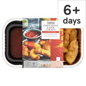 Tesco Crispy Sweet & Sour Chicken 350G