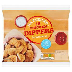 Sainsbury's Chicken Dippers x16 450g